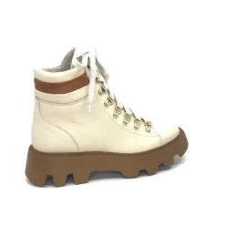 Elena Ivoire 23593 Cuir Beige*Femme Fourrées