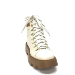 Elena Ivoire 23593 Cuir Beige*Femme Fourrées
