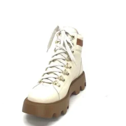 Elena Ivoire 23593 Cuir Beige*Femme Fourrées