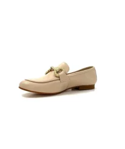 Ivoire0055a Ivoire 321 Cuir Beige Nude*Femme Mocassins
