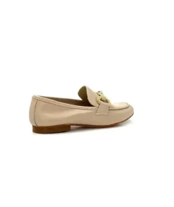 Ivoire0055a Ivoire 321 Cuir Beige Nude*Femme Mocassins