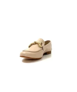 Ivoire0055a Ivoire 321 Cuir Beige Nude*Femme Mocassins