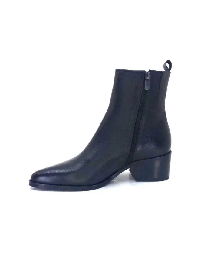 roberto lenzi Ivoire 20706 Cuir Black*Femme Bottines