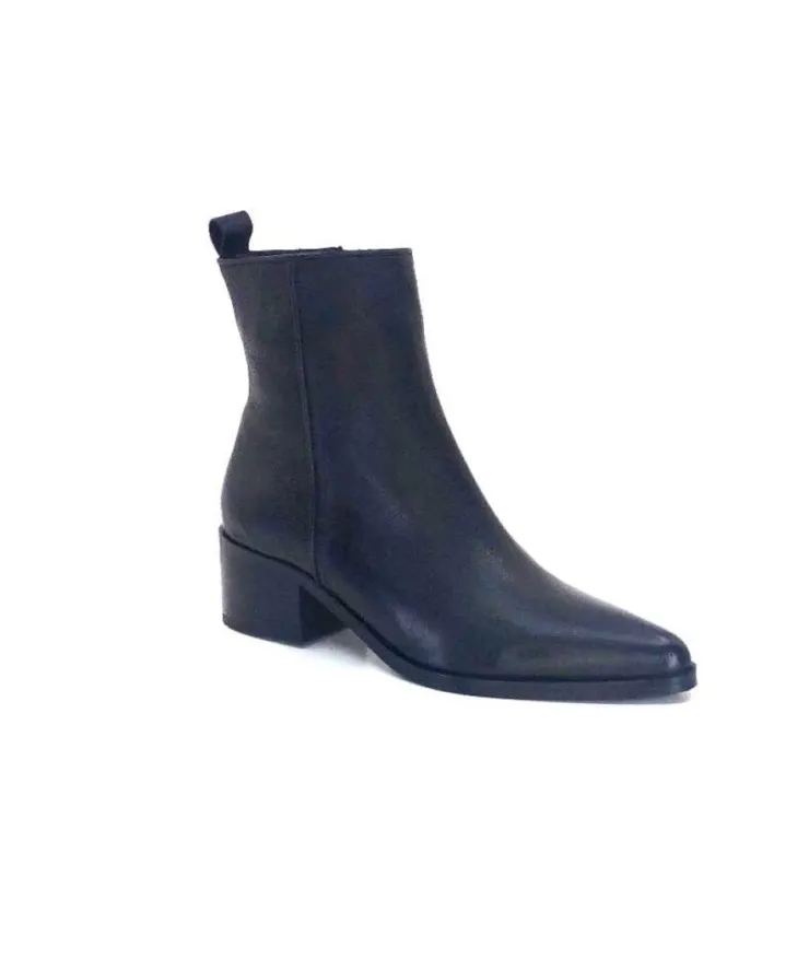 roberto lenzi Ivoire 20706 Cuir Black*Femme Bottines