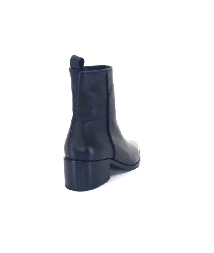roberto lenzi Ivoire 20706 Cuir Black*Femme Bottines