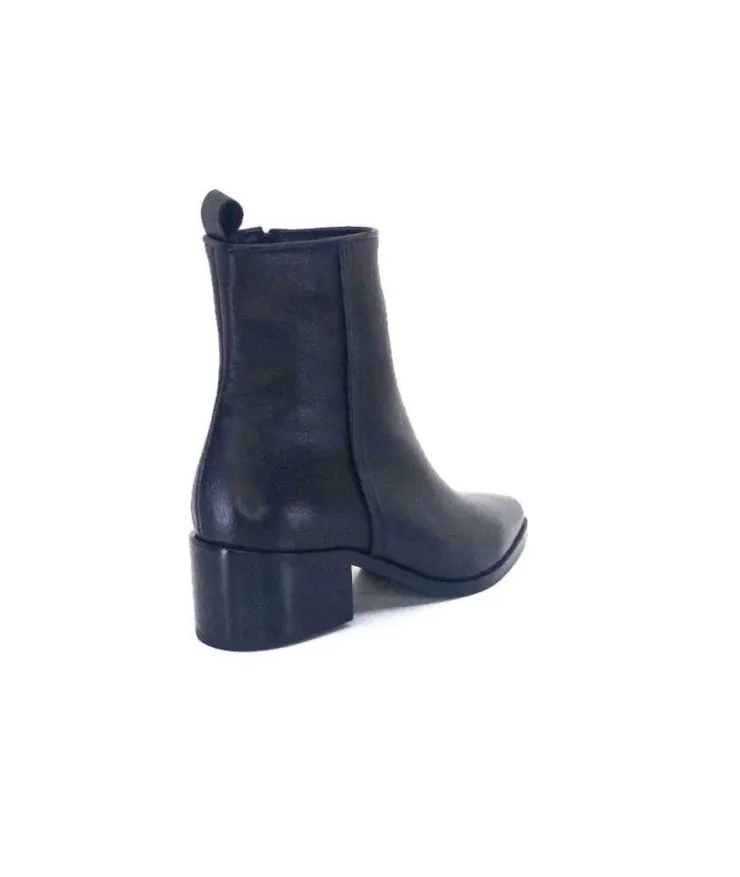 roberto lenzi Ivoire 20706 Cuir Black*Femme Bottines