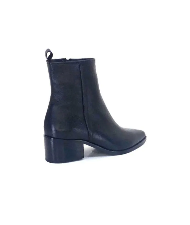 roberto lenzi Ivoire 20706 Cuir Black*Femme Bottines