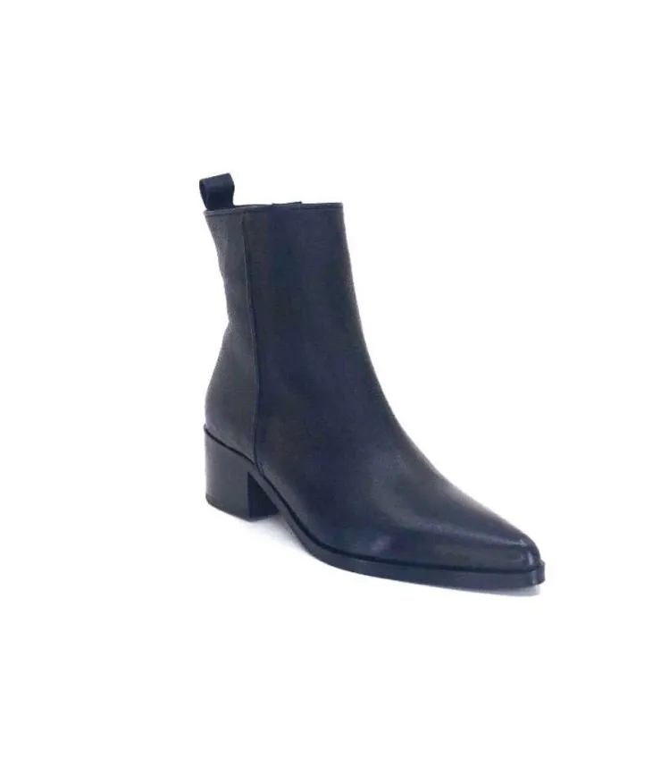 roberto lenzi Ivoire 20706 Cuir Black*Femme Bottines