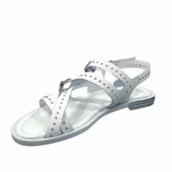 Ivoire0401a Ivoire 500.4301 Cuir Blanc*Femme Sandales
