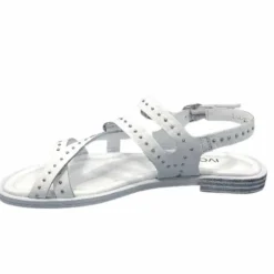 Ivoire0401a Ivoire 500.4301 Cuir Blanc*Femme Sandales