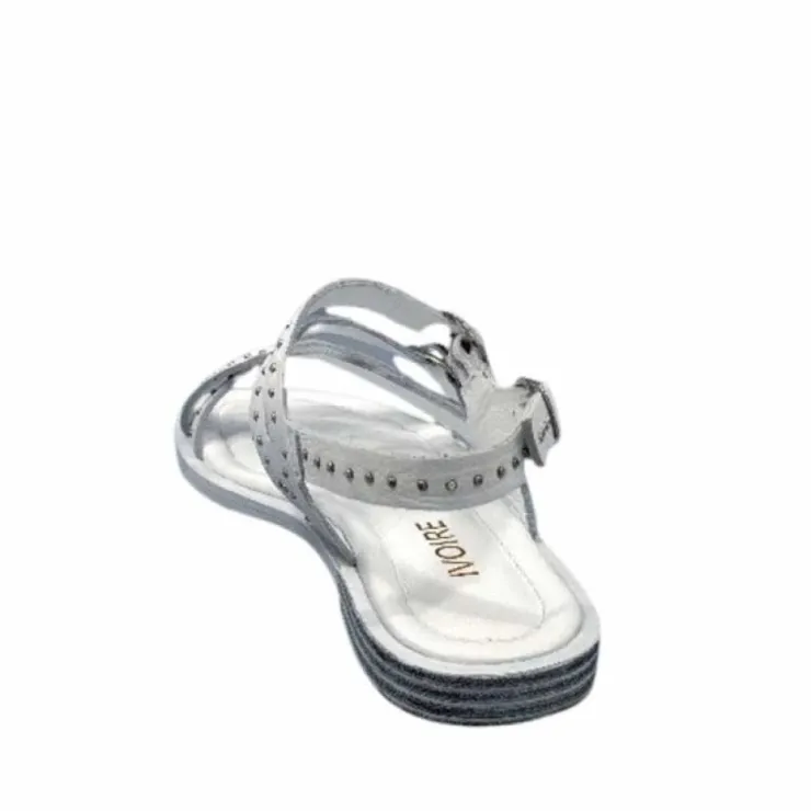 Ivoire0401a Ivoire 500.4301 Cuir Blanc*Femme Sandales