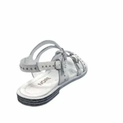Ivoire0401a Ivoire 500.4301 Cuir Blanc*Femme Sandales