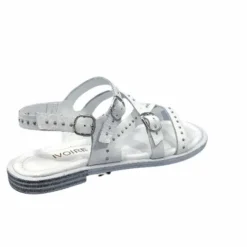 Ivoire0401a Ivoire 500.4301 Cuir Blanc*Femme Sandales