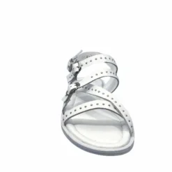 Ivoire0401a Ivoire 500.4301 Cuir Blanc*Femme Sandales