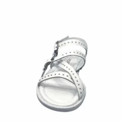 Ivoire0401a Ivoire 500.4301 Cuir Blanc*Femme Sandales