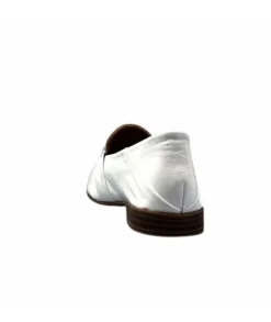355-ivoire Ivoire 35.48.709 Cuir Blanc*Femme Mocassins