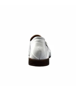 355-ivoire Ivoire 35.48.709 Cuir Blanc*Femme Mocassins
