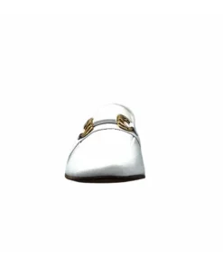 355-ivoire Ivoire 35.48.709 Cuir Blanc*Femme Mocassins