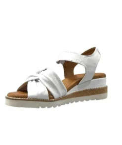 erdo Ivoire 1613.0092 Cuir Blanc*Femme Sandales
