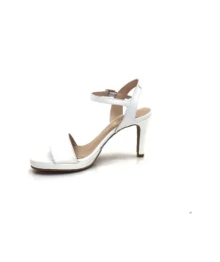 Ivoire0469 Ivoire 2674 Cuir Blanc*Femme Sandales