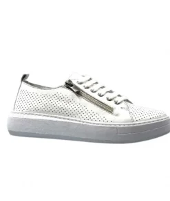 s and m / shoes market Ivoire 382.510 Cuir Blanc*Femme Baskets