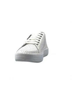 s and m / shoes market Ivoire 382.510 Cuir Blanc*Femme Baskets