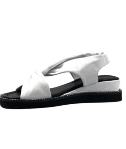 Ivoire-354 Ivoire 107614 Cuir Blanc*Femme Sandales