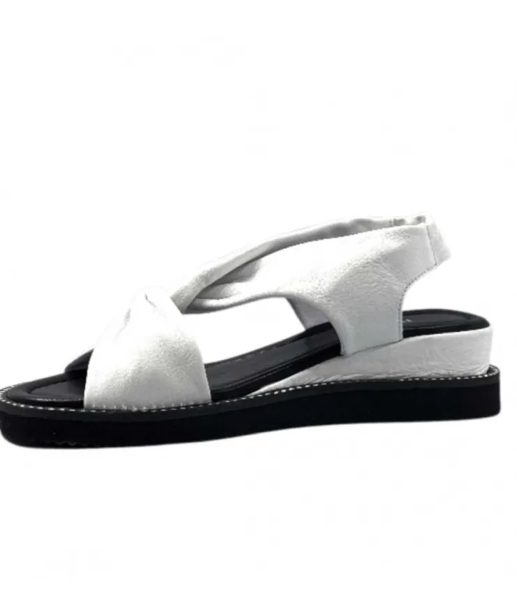Ivoire-354 Ivoire 107614 Cuir Blanc*Femme Sandales