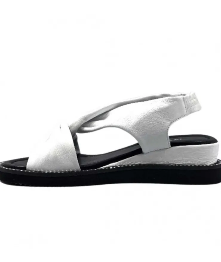 Ivoire-354 Ivoire 107614 Cuir Blanc*Femme Sandales