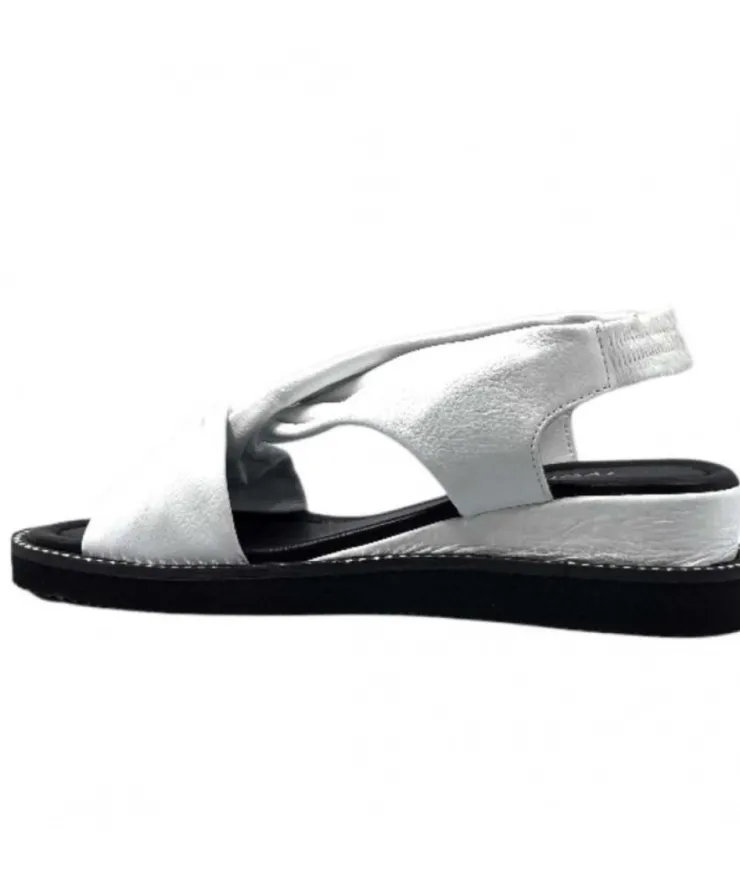 Ivoire-354 Ivoire 107614 Cuir Blanc*Femme Sandales
