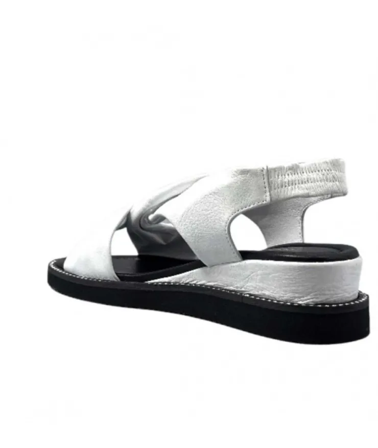 Ivoire-354 Ivoire 107614 Cuir Blanc*Femme Sandales