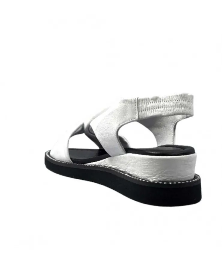 Ivoire-354 Ivoire 107614 Cuir Blanc*Femme Sandales