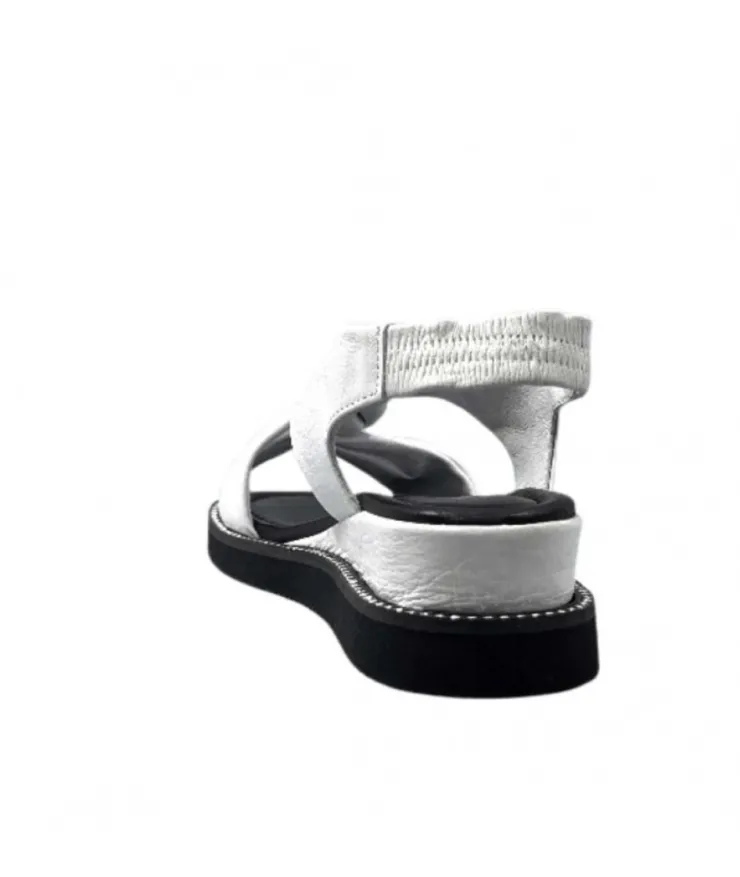 Ivoire-354 Ivoire 107614 Cuir Blanc*Femme Sandales