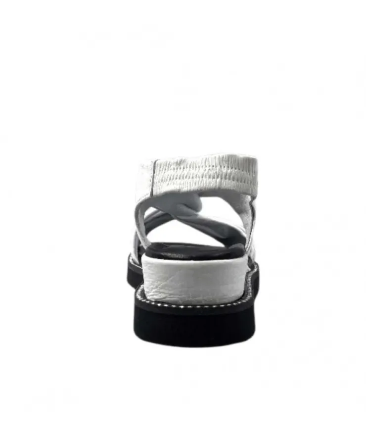 Ivoire-354 Ivoire 107614 Cuir Blanc*Femme Sandales