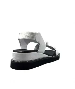 Ivoire-354 Ivoire 107614 Cuir Blanc*Femme Sandales
