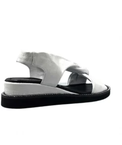 Ivoire-354 Ivoire 107614 Cuir Blanc*Femme Sandales