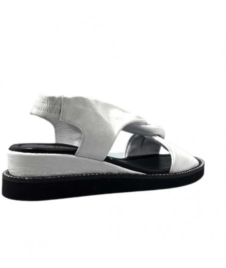 Ivoire-354 Ivoire 107614 Cuir Blanc*Femme Sandales
