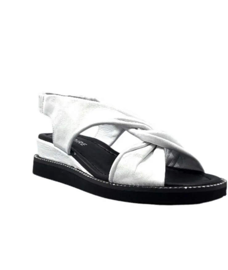 Ivoire-354 Ivoire 107614 Cuir Blanc*Femme Sandales