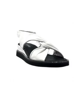 Ivoire-354 Ivoire 107614 Cuir Blanc*Femme Sandales