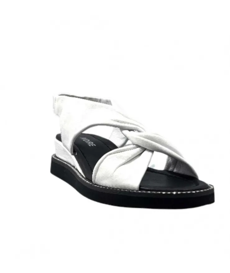 Ivoire-354 Ivoire 107614 Cuir Blanc*Femme Sandales