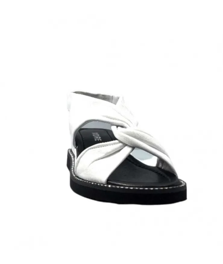 Ivoire-354 Ivoire 107614 Cuir Blanc*Femme Sandales