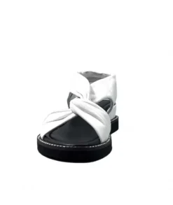 Ivoire-354 Ivoire 107614 Cuir Blanc*Femme Sandales