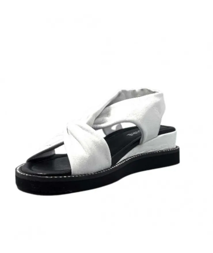 Ivoire-354 Ivoire 107614 Cuir Blanc*Femme Sandales
