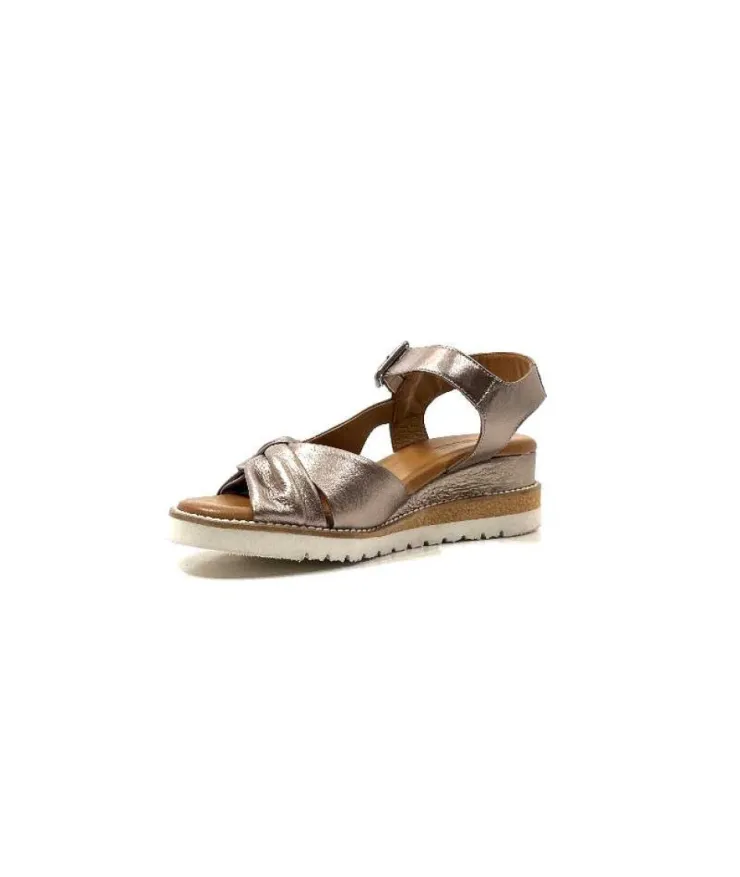 erdo Ivoire 1639-0092 Cuir Bronze*Femme Plateformes