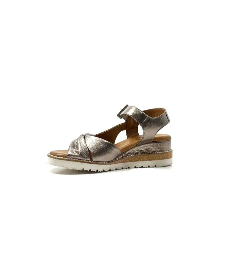 erdo Ivoire 1639-0092 Cuir Bronze*Femme Plateformes