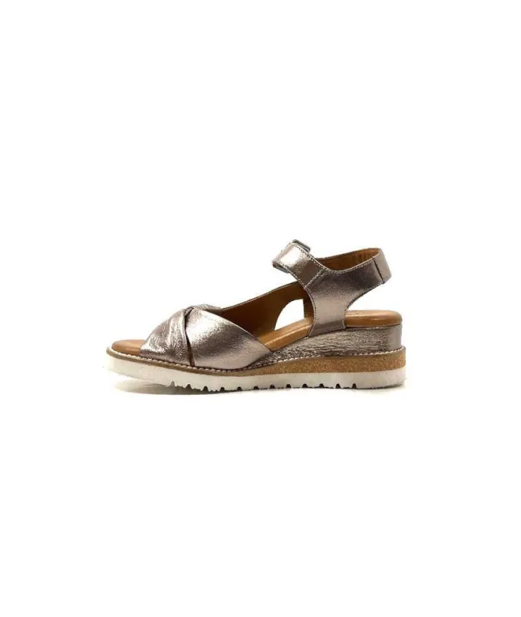 erdo Ivoire 1639-0092 Cuir Bronze*Femme Plateformes