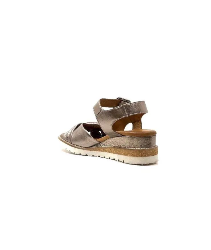 erdo Ivoire 1639-0092 Cuir Bronze*Femme Plateformes