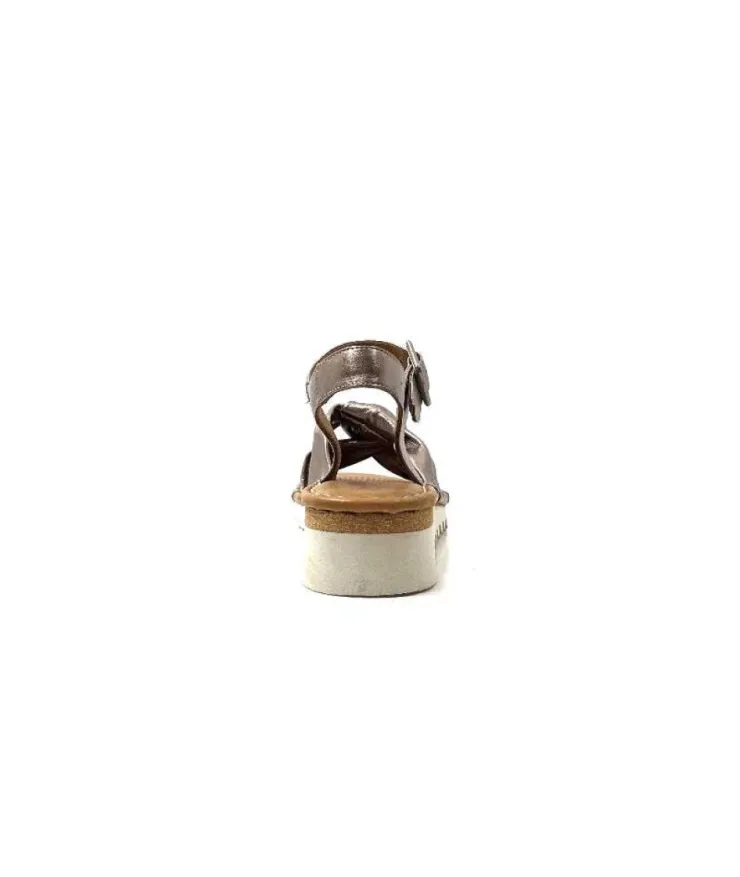 erdo Ivoire 1642-0293 Cuir Bronze*Femme Plateformes