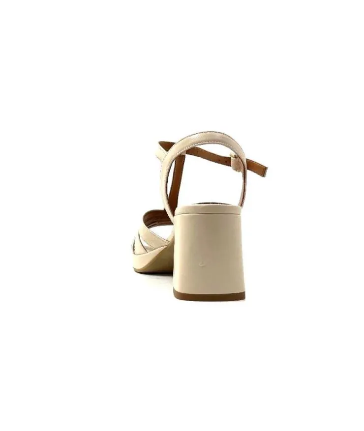Ivoire0330 Ivoire 802 Cuir Creme*Femme Sandales