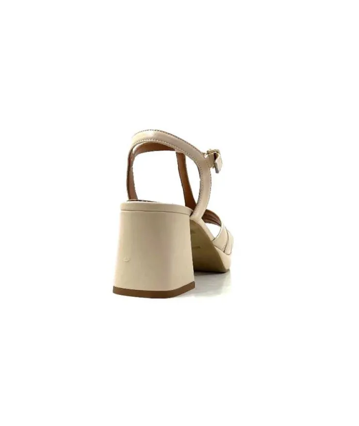 Ivoire0330 Ivoire 802 Cuir Creme*Femme Sandales